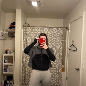 Cropped Lululemon Zip-up Hoodie